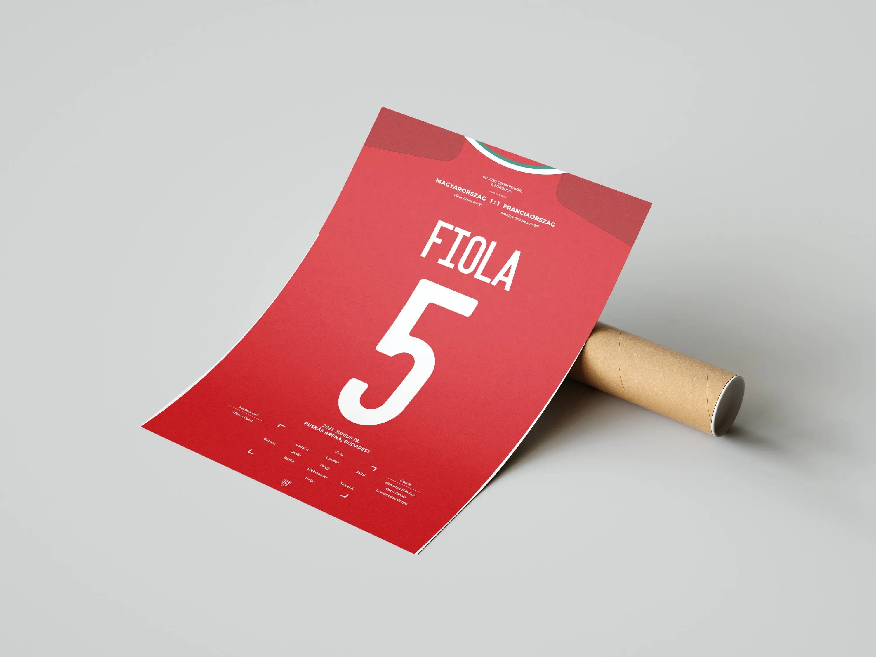 Fiola Attila gólja Franciaország ellen FociMűhely