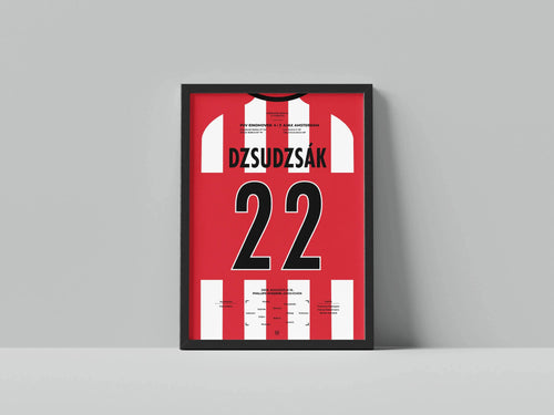 Dzsudzsák Balázs PSV focis poszter