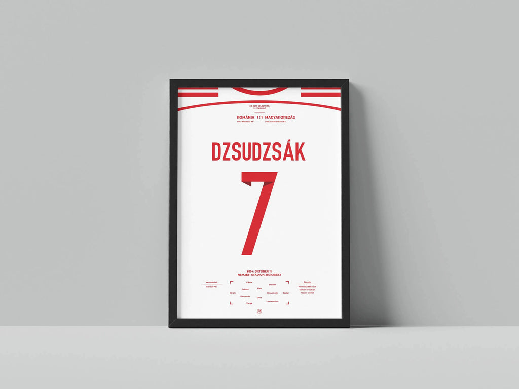 Dzsudzsák Balázs magyar válogatott focis poszter