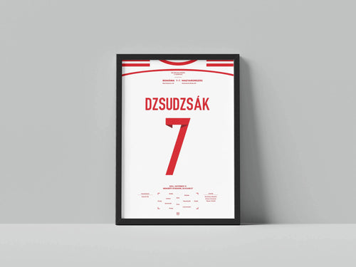Dzsudzsák Balázs magyar válogatott focis poszter