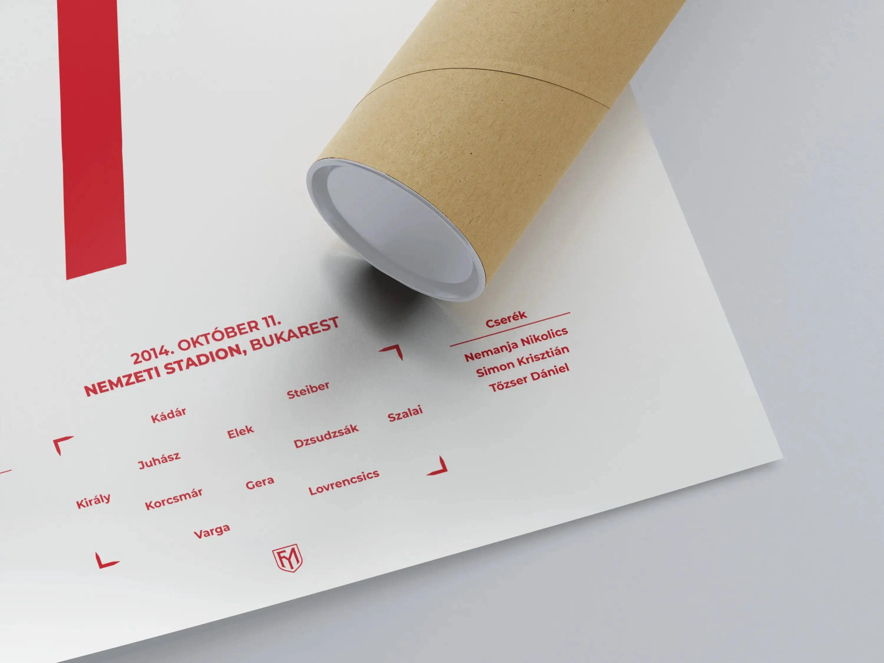 Dzsudzsák Balázs magyar válogatott focis poszter