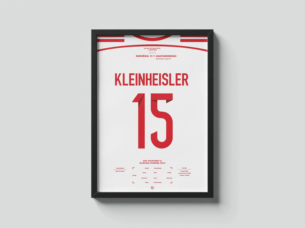 Kleinheisler László magyar válogatott focis poszter