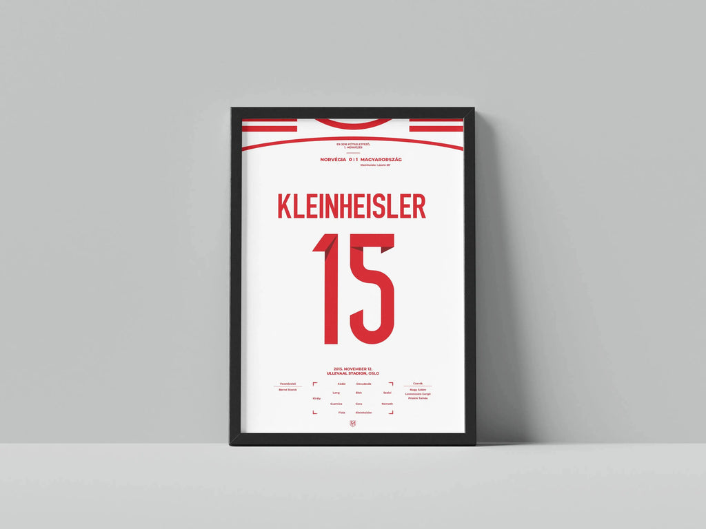 Kleinheisler László magyar válogatott focis poszter