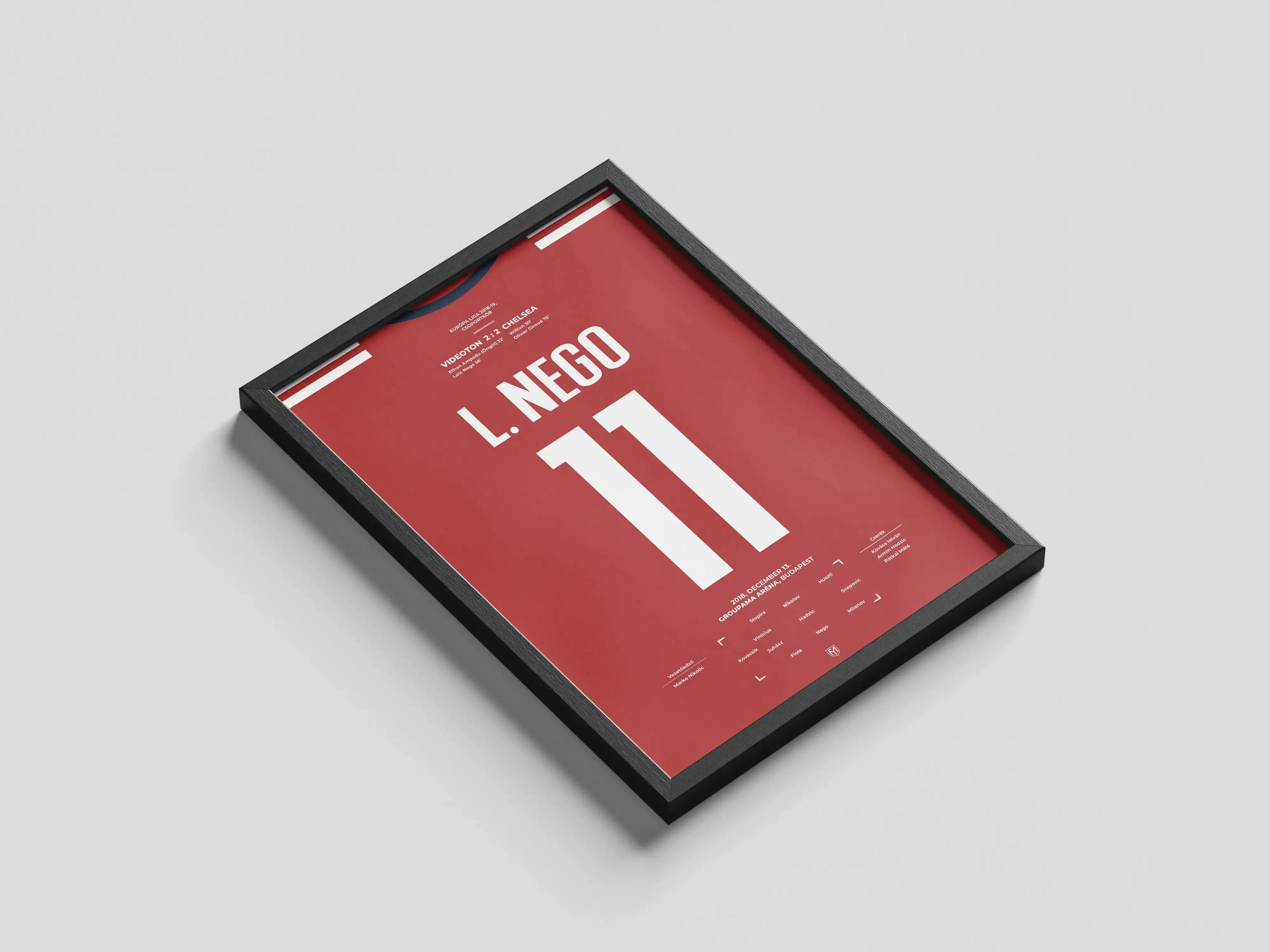 Loïc Nego Videoton focis poszter