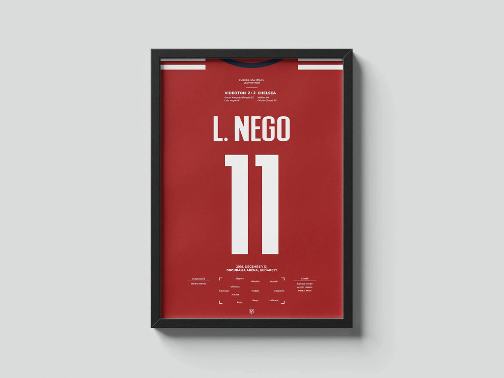 Loïc Nego Videoton focis poszter