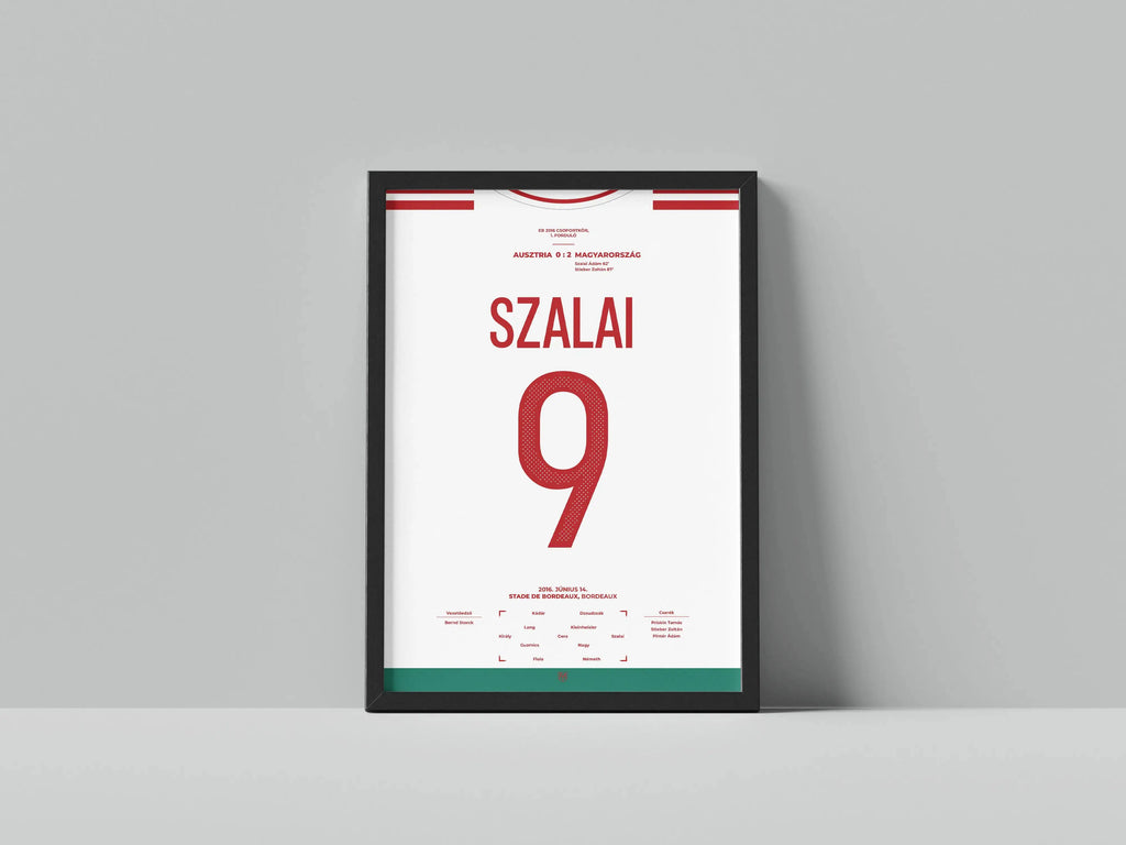Szalai Ádám magyar válogatott focis poszter