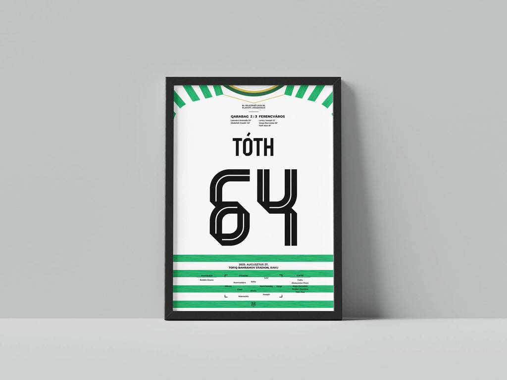 Tóth Alex Fradi focis poszter