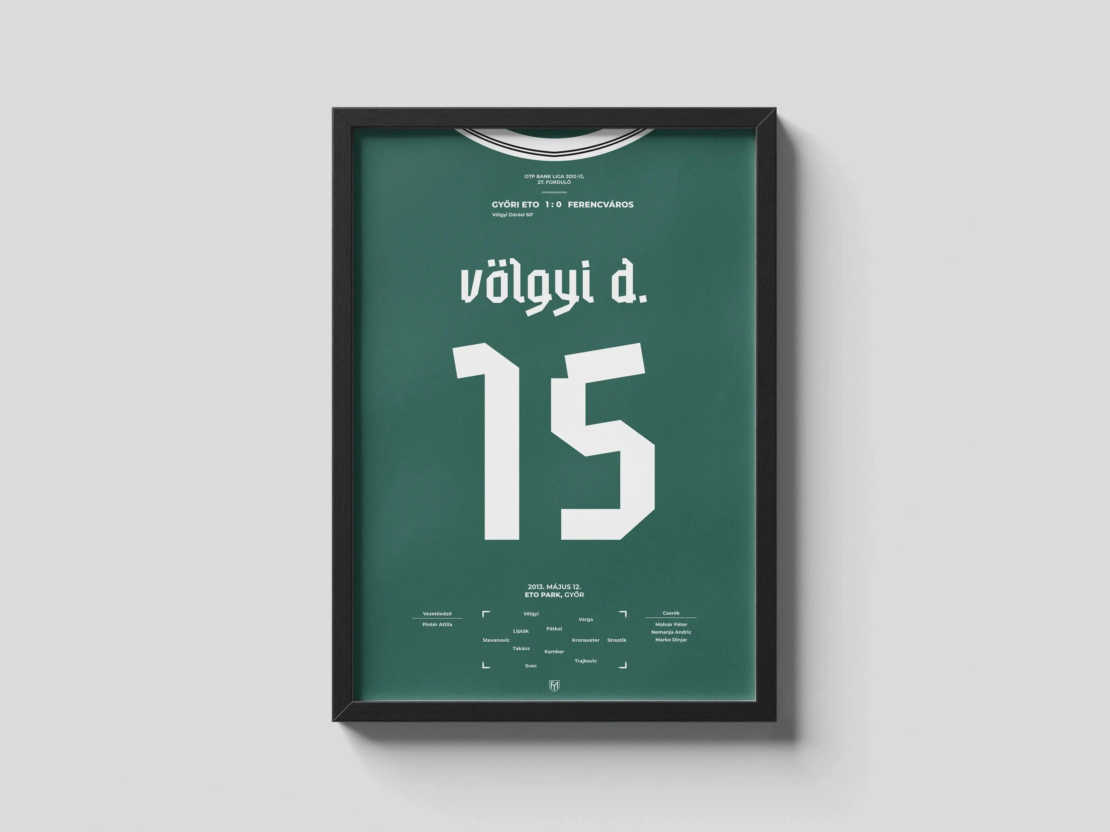Völgyi Dániel Győri ETO focis poszter