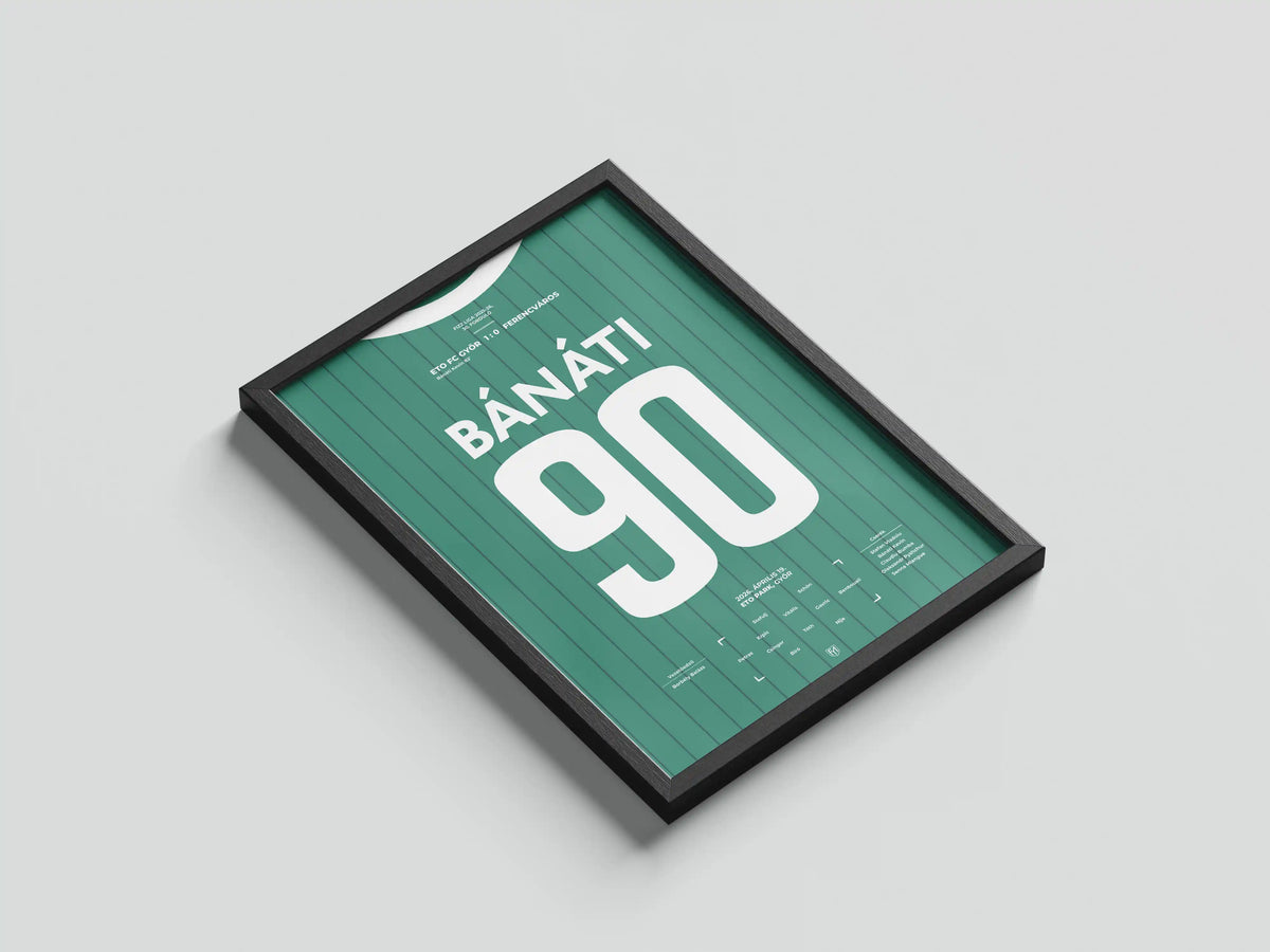 Bánáti Kevin Győri ETO focis poszter