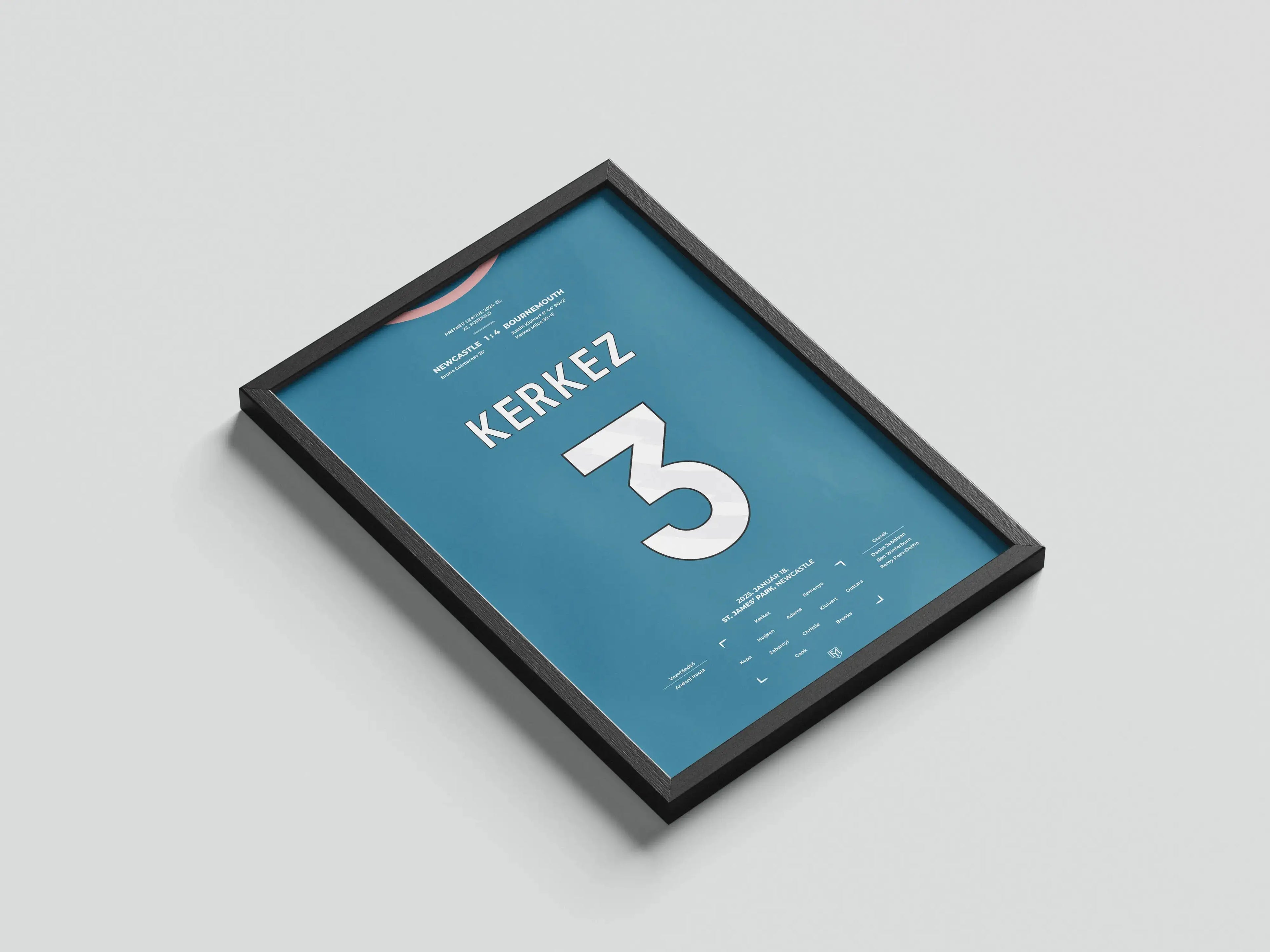 Kerkez Milos Bournemouth focis poszter