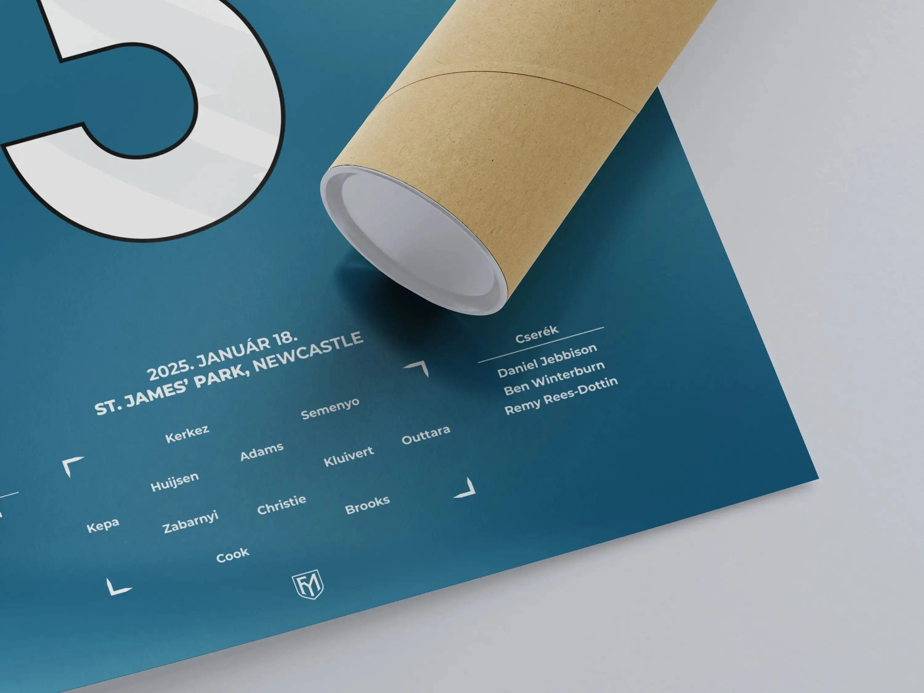 Kerkez Milos Bournemouth focis poszter