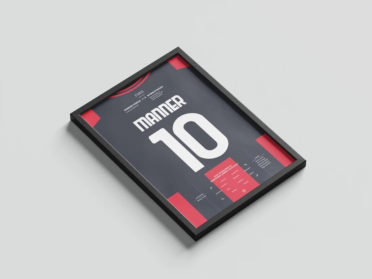 Manner Balázs Nyíregyháza focis poszter