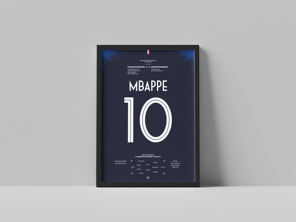 Kylian Mbappé 19 évesen világbajnok