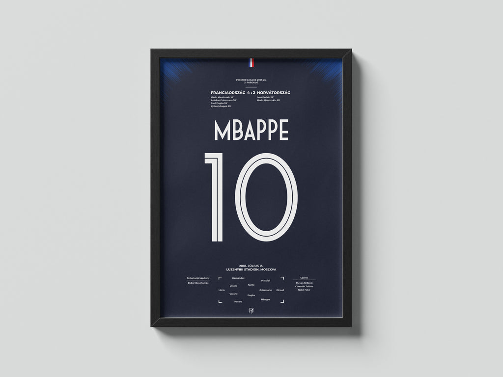 Kylian Mbappé 19 évesen világbajnok