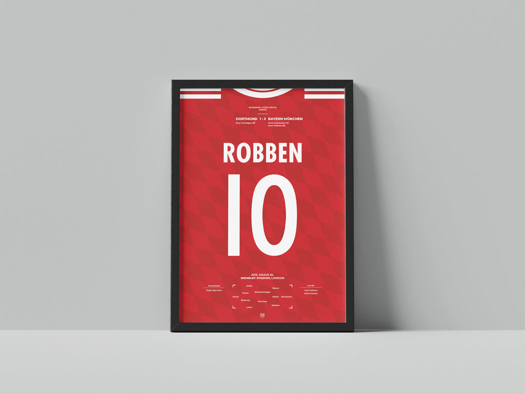 Arjen Robben BL győzelmet érő gólja a Dortmund ellen