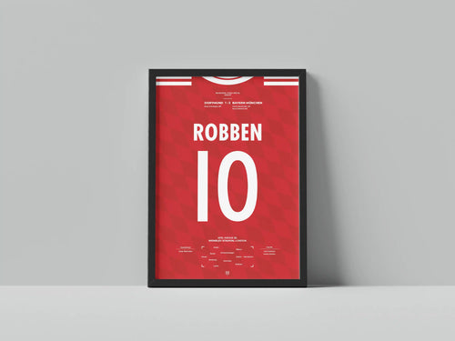 Arjen Robben BL győzelmet érő gólja a Dortmund ellen – FociMűhely hűtőmágnes