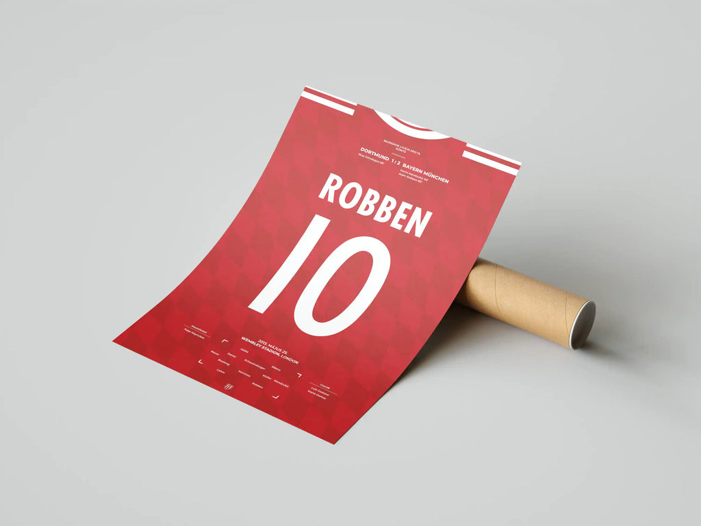 Arjen Robben Bayern München focis poszter