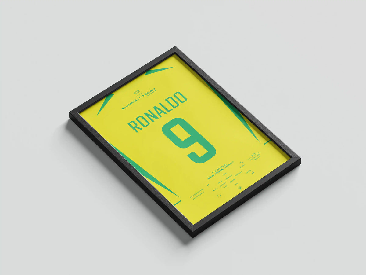 Ronaldo brazil válogatott focis poszter