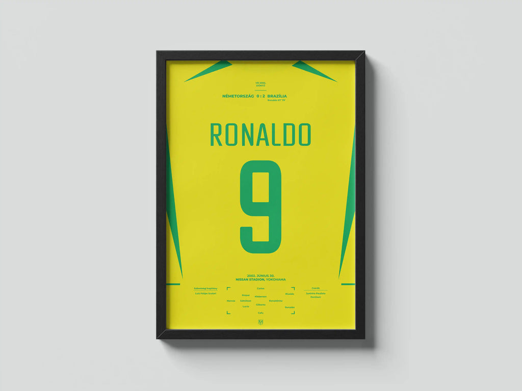 Ronaldo brazil válogatott focis poszter