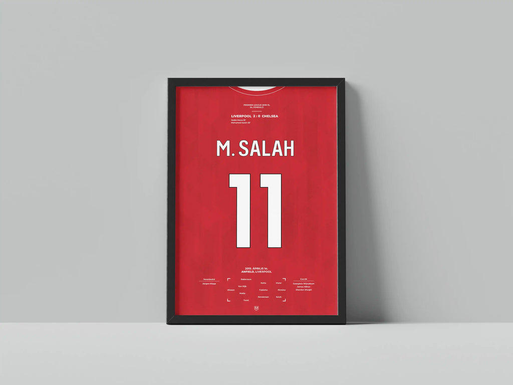 Mohamed Salah elképesztő gólja a Chelsea ellen – FociMűhely hűtőmágnes