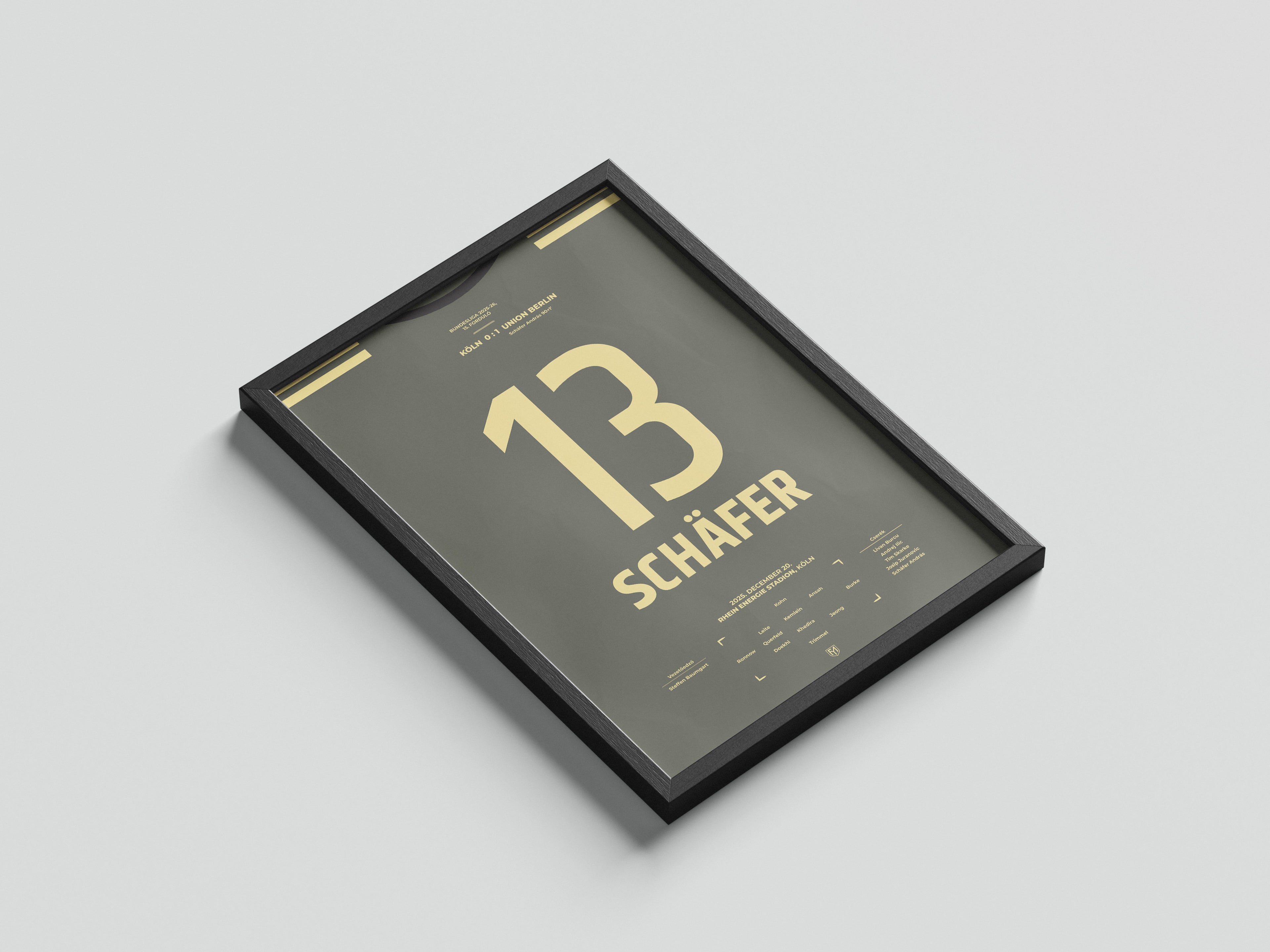 Schäfer András győzelmet érő gólja a Köln ellen