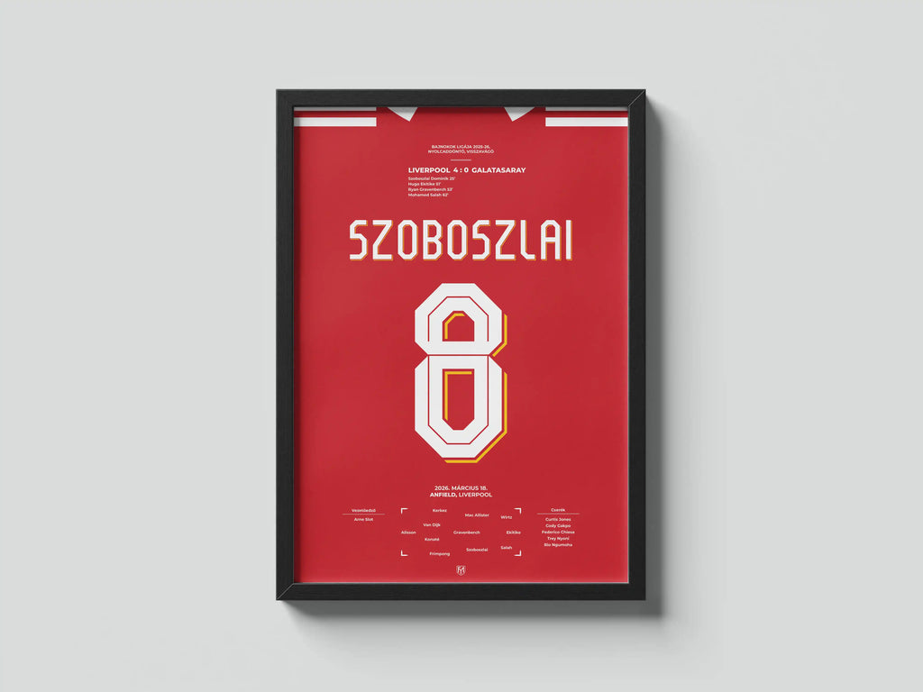 Szoboszlai Dominik a meccs embere a Galatasaray ellen – FociMűhely hűtőmágnes