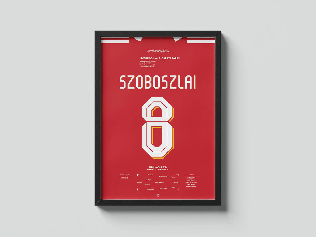 Szoboszlai Dominik a meccs embere a Galatasaray ellen – FociMűhely hűtőmágnes