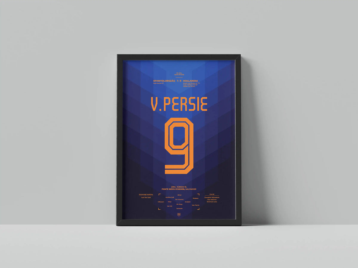 Robin Van Persie holland válogatott focis poszter