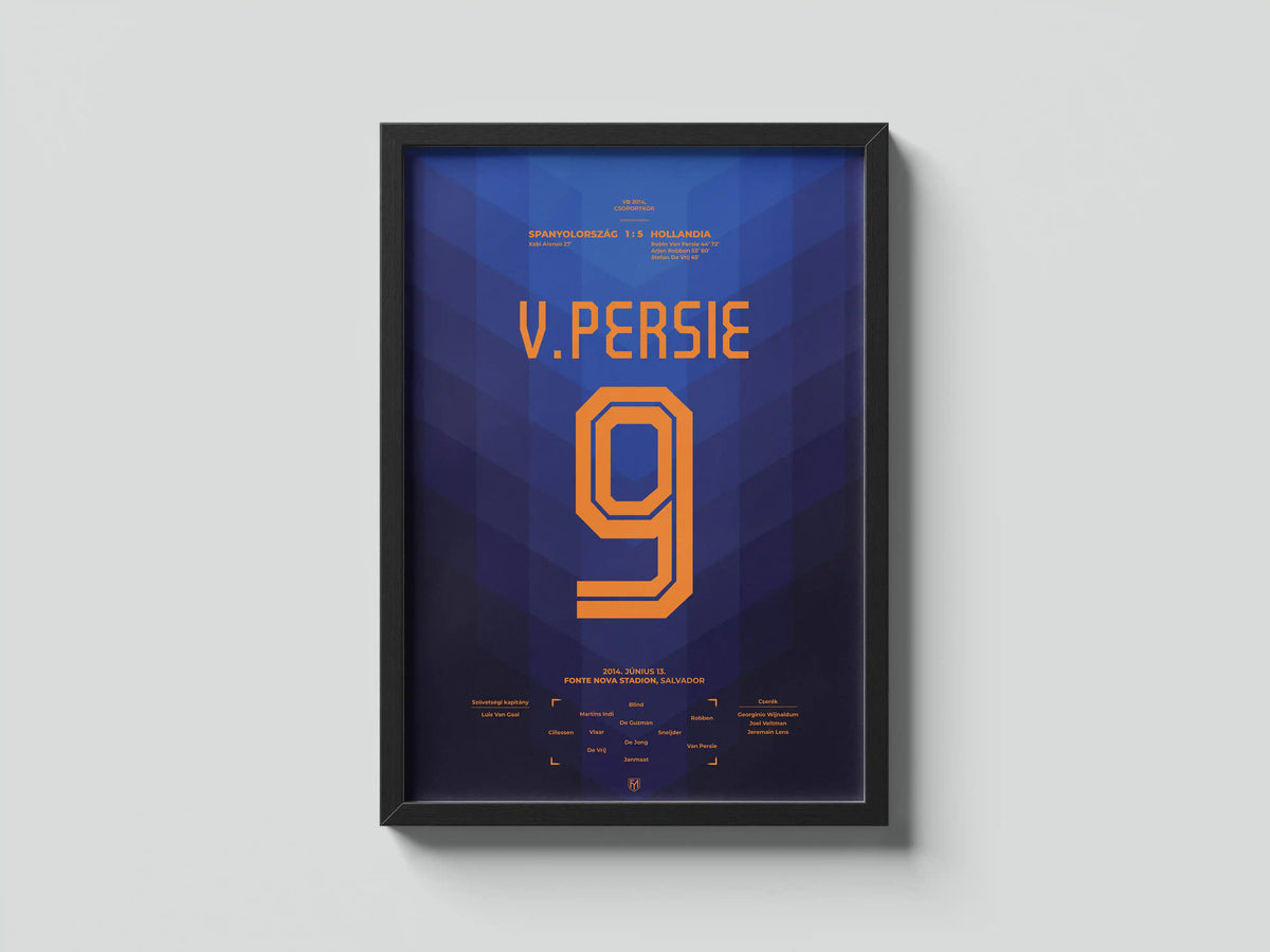 Robin Van Persie holland válogatott focis poszter