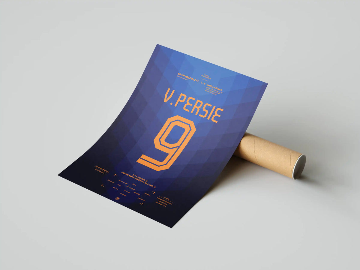 Robin Van Persie holland válogatott focis poszter