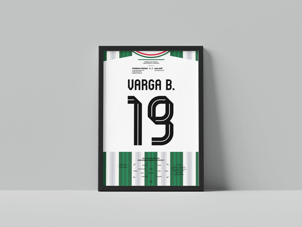 Varga Barnabás gyors duplája a Malmö ellen