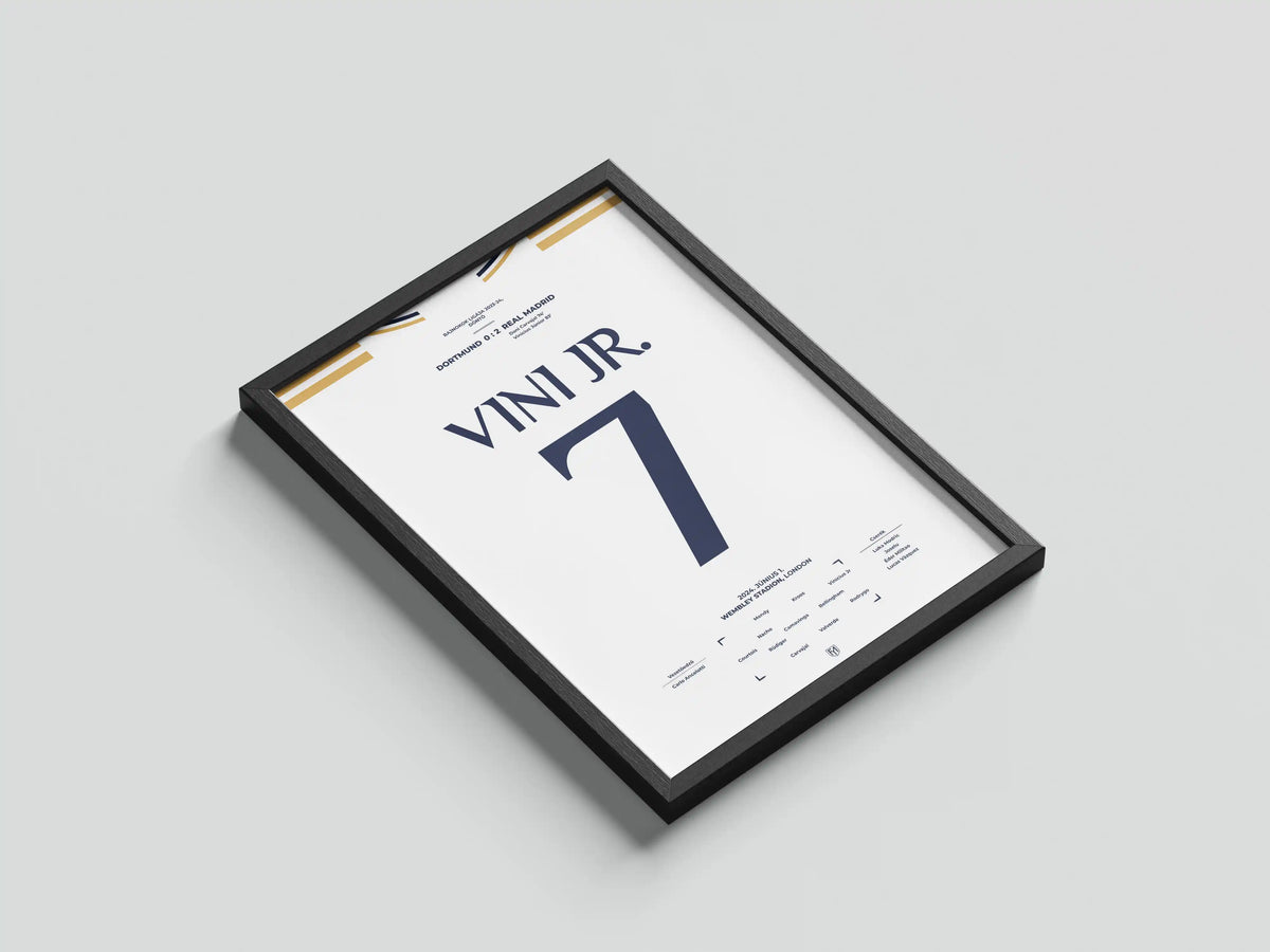 Vinicius Jr Real Madrid focis poszter