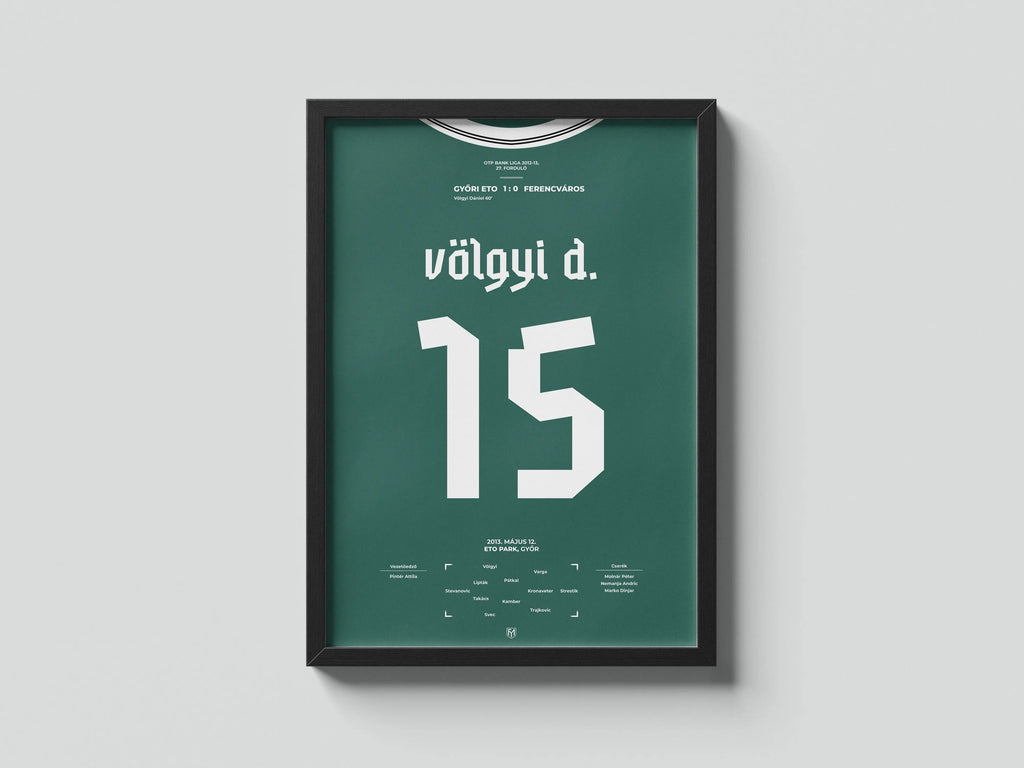 Völgyi Dániel bajnoki címet érő gólja a Ferencváros ellen FociMűhely