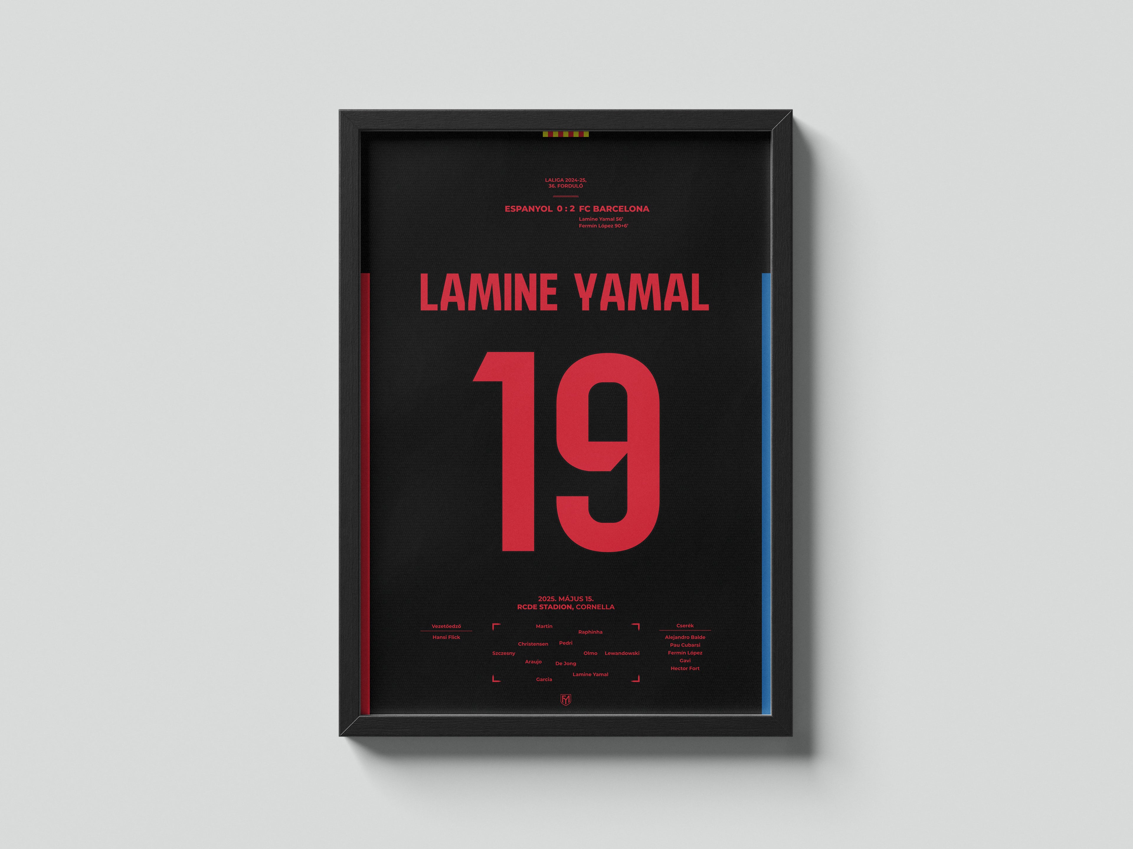 Lamine Yamal győztes gólja az Espanyol ellen